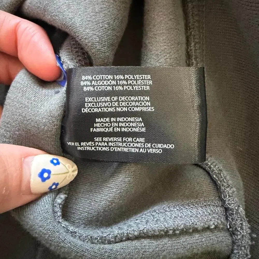 Banana republic mens xxl charcoal Quarter Zip Pullover
